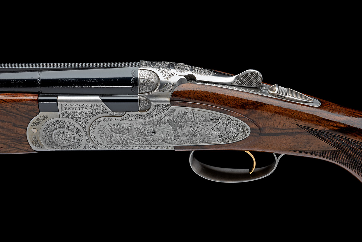 BERETTA A 12-BORE 'HELP FOR HEROES DIAMOND PIGEON' SINGLE-TRIGGER SIDEPLATED OVER AND UNDER EJECTOR, - Image 4 of 8
