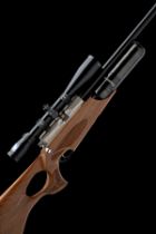 A CASED F.A.C. RATED .303 DAYSTATE WOLVERINE PRE-CHARGED PNEUMATIC AIR-RIFLE, serial no. WW1131,