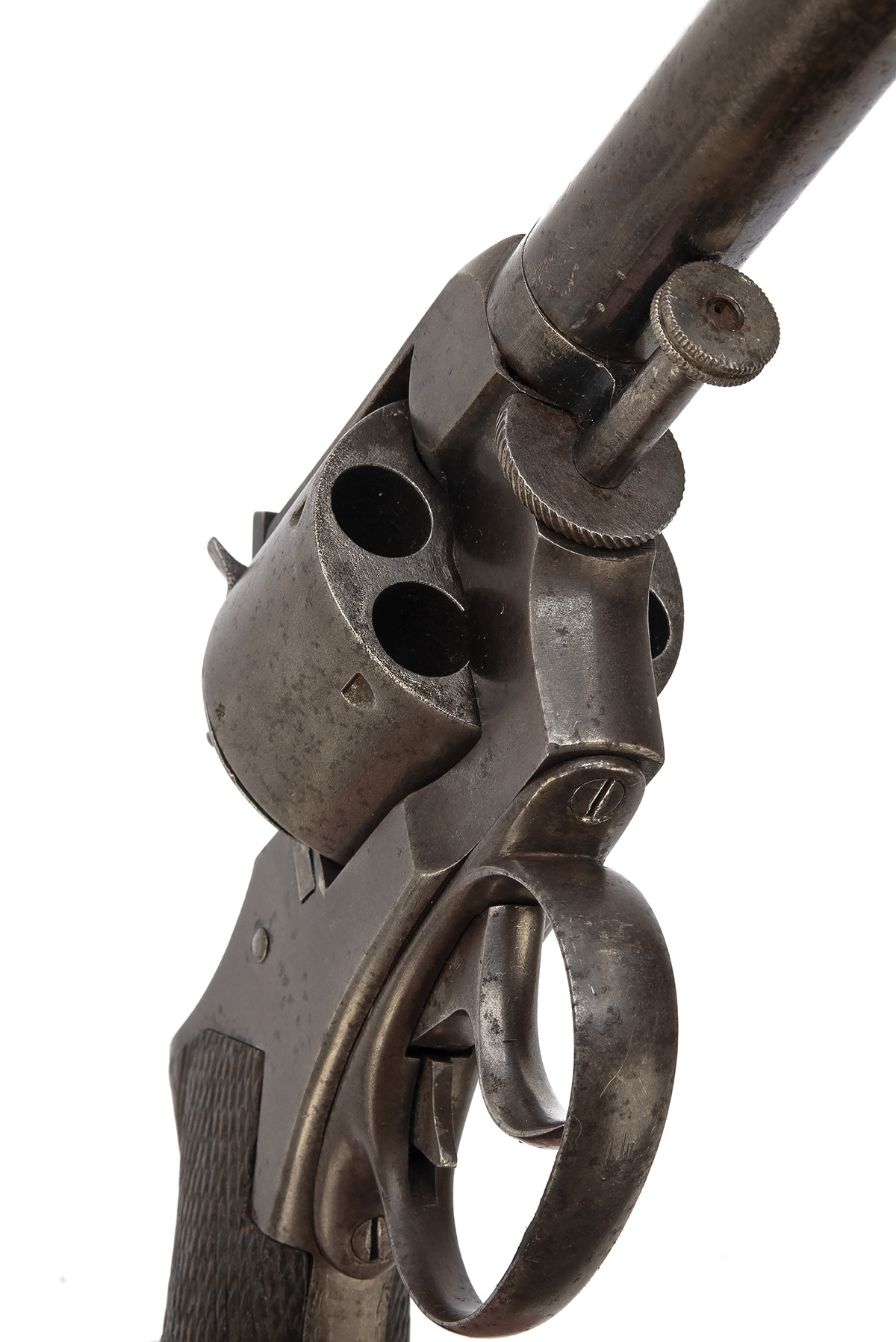 AN INSCRIBED .442 WEBLEY MKI R.I.C. REVOLVER RETAILED BY ROSIER, MELBOURNE, serial no. 17252, - Image 5 of 8
