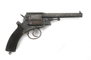 A GOOD .450 ADAMS MODEL 1872 REVOLVER WITH NEW ZEALAND GOVERNMENT MARKINGS, serial no. 6908, with
