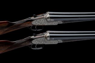 BOSS & CO. A MATCHED PAIR OF 12-BORE EASY-OPENING SIDELOCK EJECTORS, serial no. 4828 / 5415, circa