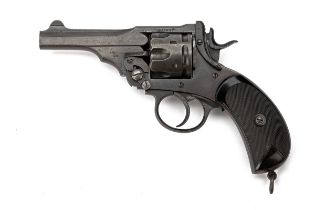 A .455/.476 P. WEBLEY & SON MKIV COMMERCIAL REVOLVER RETAILED BY PAPE, NEWCASTLE, serial no. 106615,
