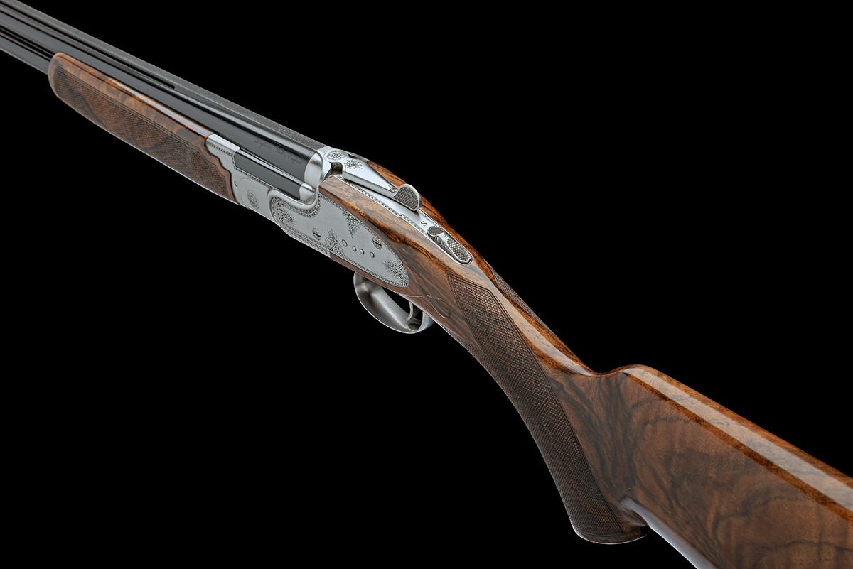 LONGTHORNE GUNMAKERS A 20-BORE (3IN.) 'HESKETH' SINGLE-TRIGGER OVER AND UNDER SIDELOCK EJECTOR, - Image 5 of 8