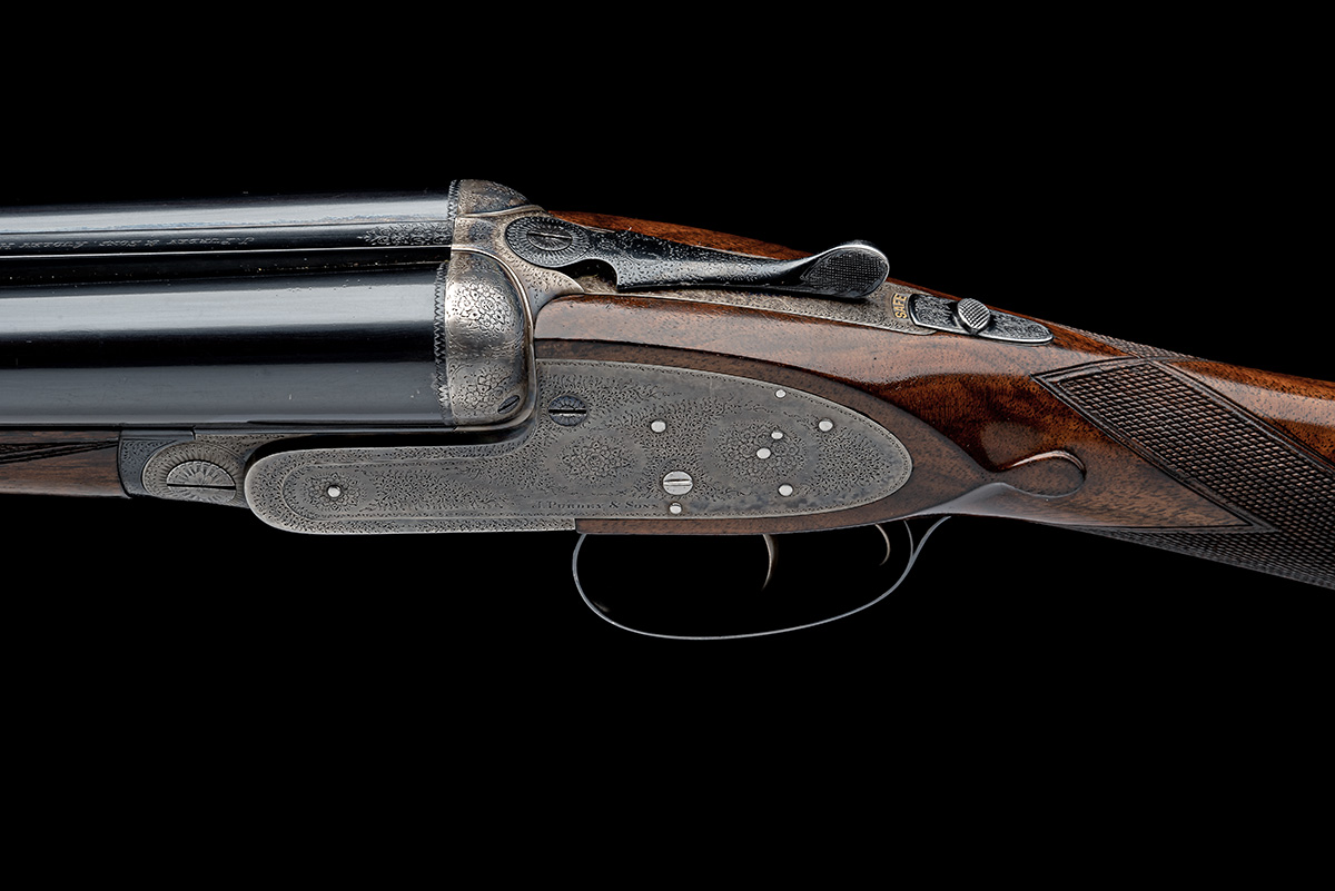 J. PURDEY & SONS A 12-BORE SELF-OPENING SIDELOCK EJECTOR, serial no. 22276, for 1922, 29in. - Image 4 of 9