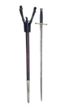 AN EDWARD VII CAMERON HIGHLANDERS OFFICER'S DRESS SWORD, early 20th Century, with 33in. double-edged