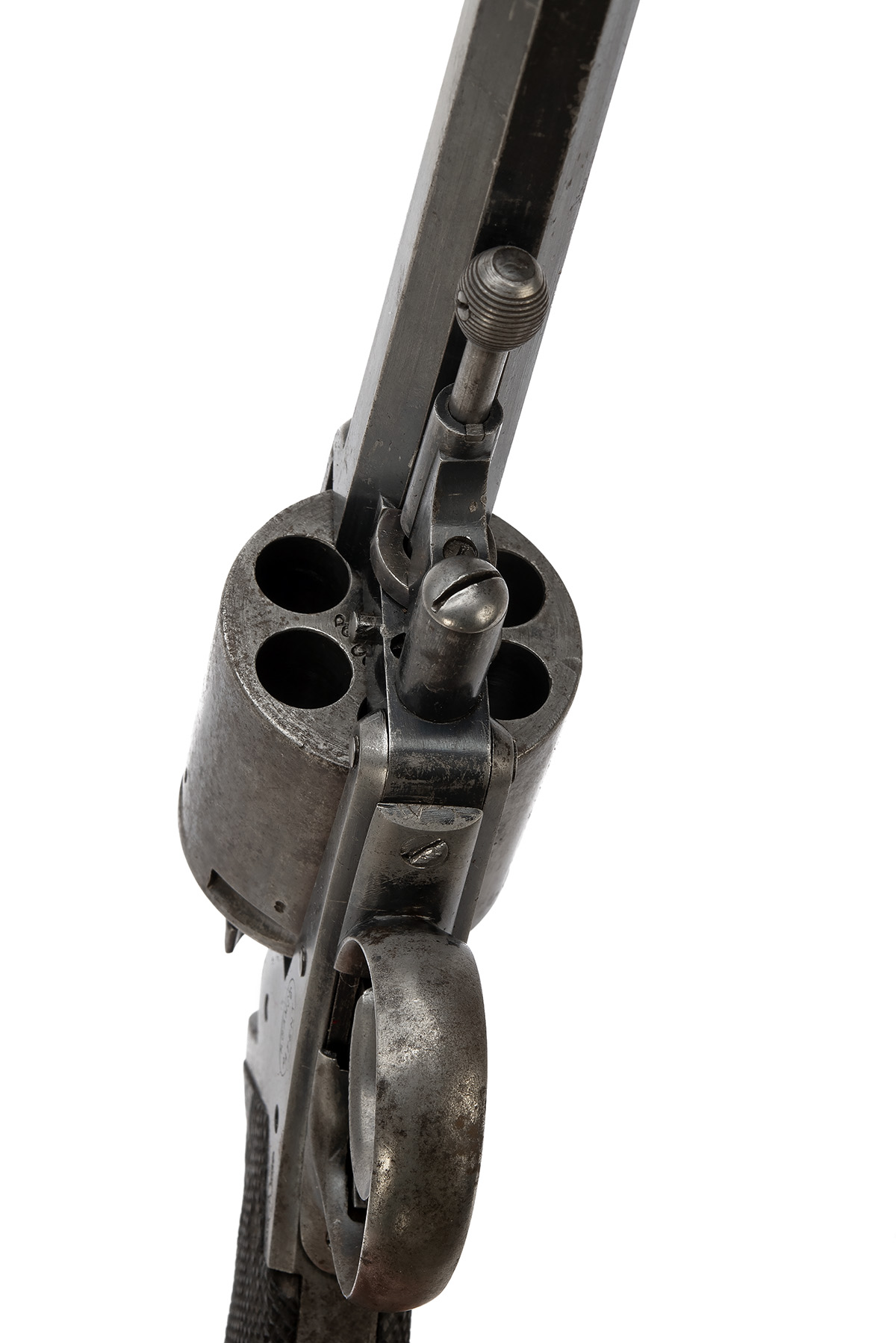 A GOOD .450 ADAMS MODEL 1872 REVOLVER WITH NEW ZEALAND GOVERNMENT MARKINGS, serial no. 6908, with - Image 4 of 7