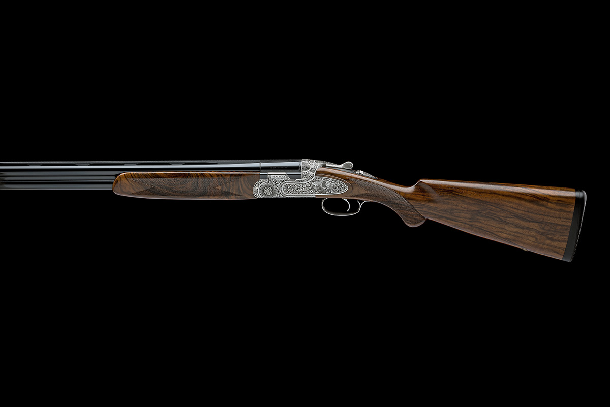 P. BERETTA A 12-BORE '687EELL CLASSIC' SINGLE-TRIGGER SIDEPLATED OVER AND UNDER EJECTOR, serial - Image 2 of 8