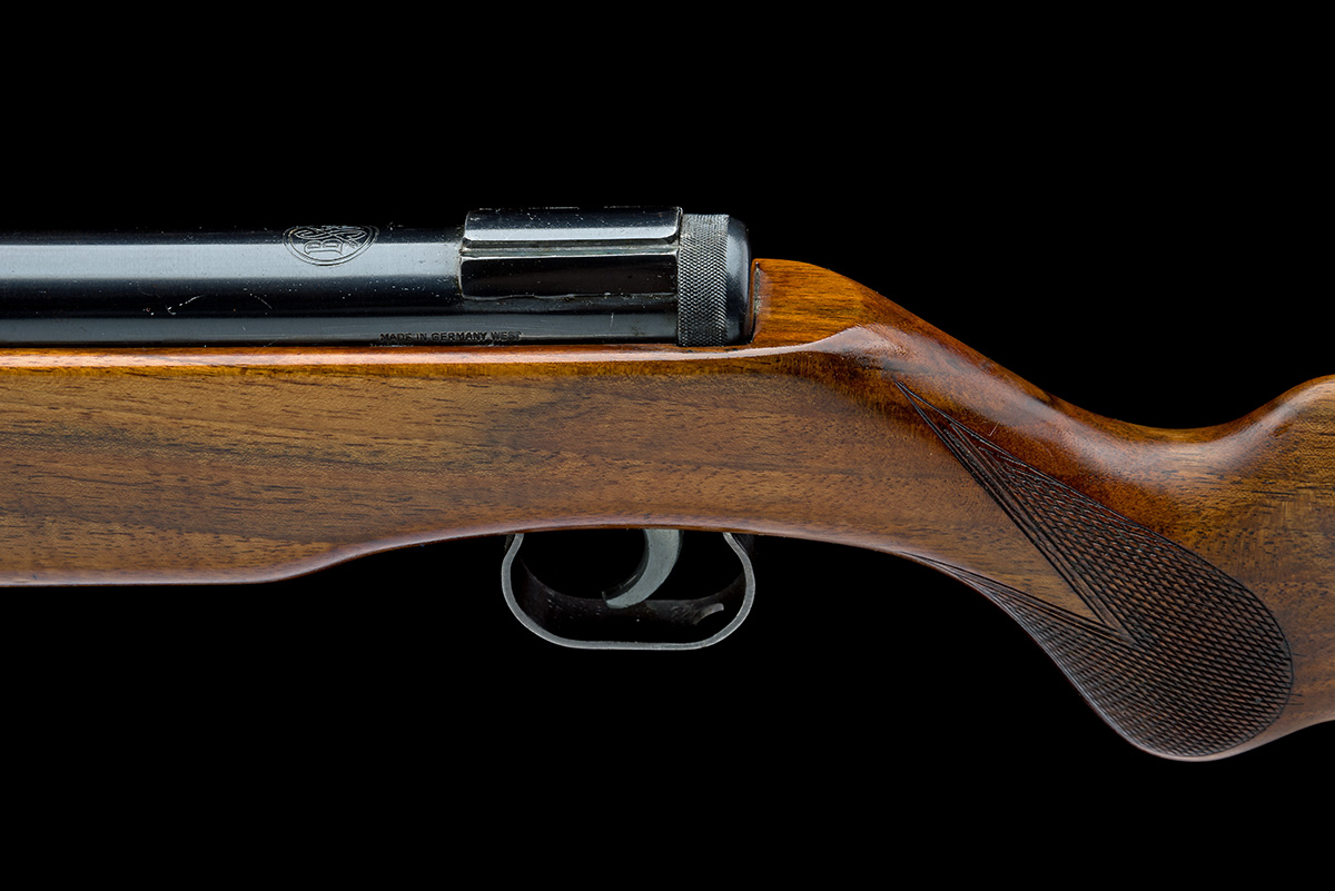 A RARE .22 BSF S54 (N) 'BAYERN' UNDER-LEVER AIR-RIFLE, serial no. A3204, circa 1966, with blued 19 - Image 4 of 9