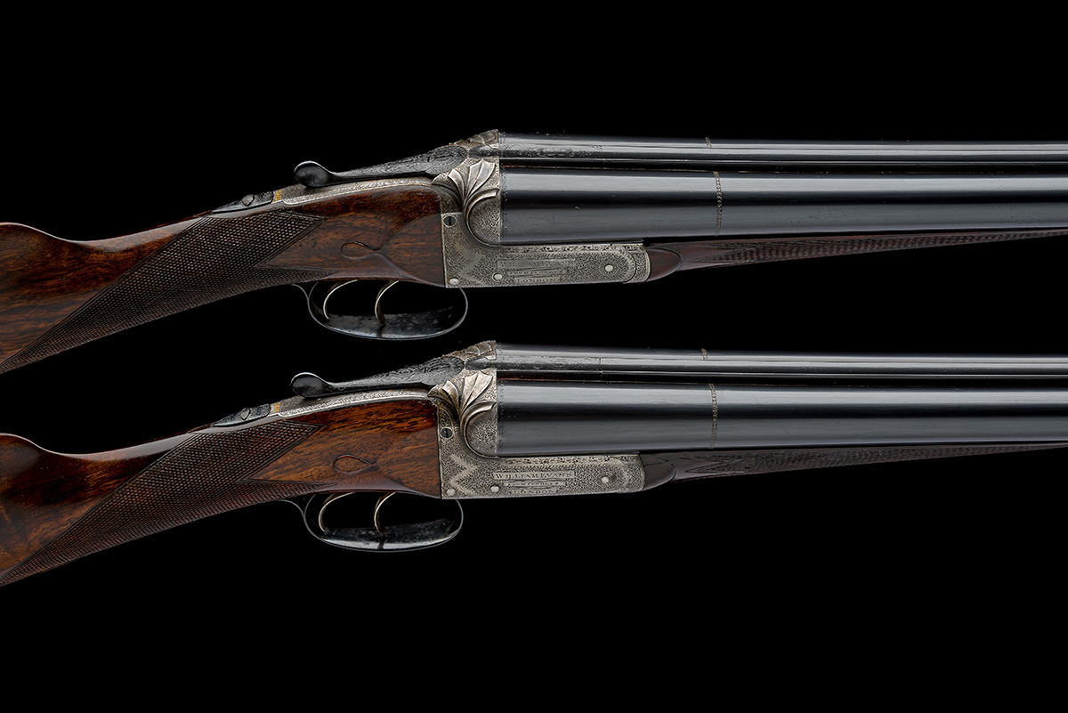 WILLIAM EVANS (FROM PURDEY'S) A PAIR OF 12-BORE BOXLOCK EJECTORS, serial no. 2000 / 1, for 1889,