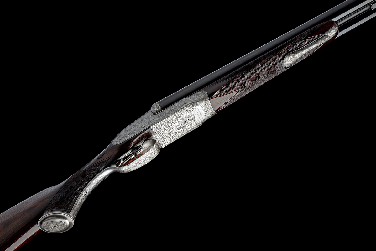 HOLLAND & HOLLAND A .577 (3IN.) BLACK POWDER EXPRESS 'ROYAL' SIDELOCK NON-EJECTOR DOUBLE RIFLE, - Image 3 of 4