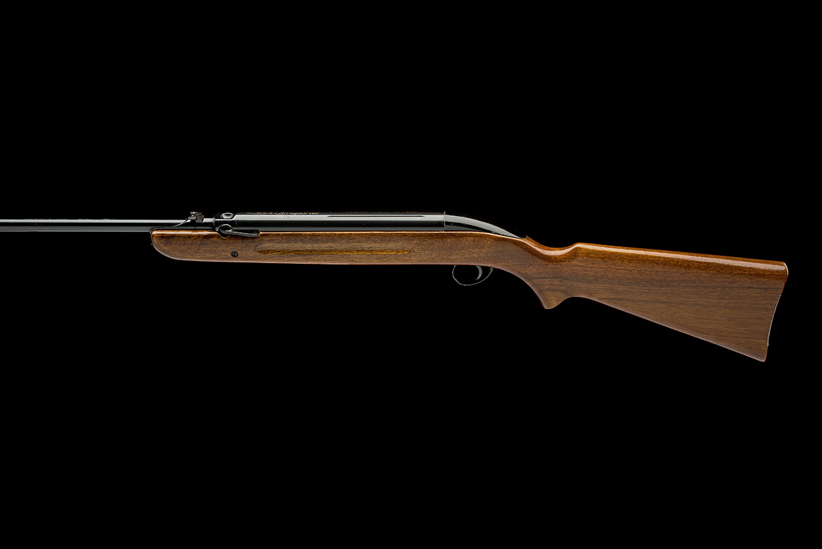 A SCARCE .22 BSA AIRSPORTER MKII UNDER-LEVER AIR-RIFLE WITH PARALLEL TELESCOPIC SIGHT GROOVES, - Image 2 of 4