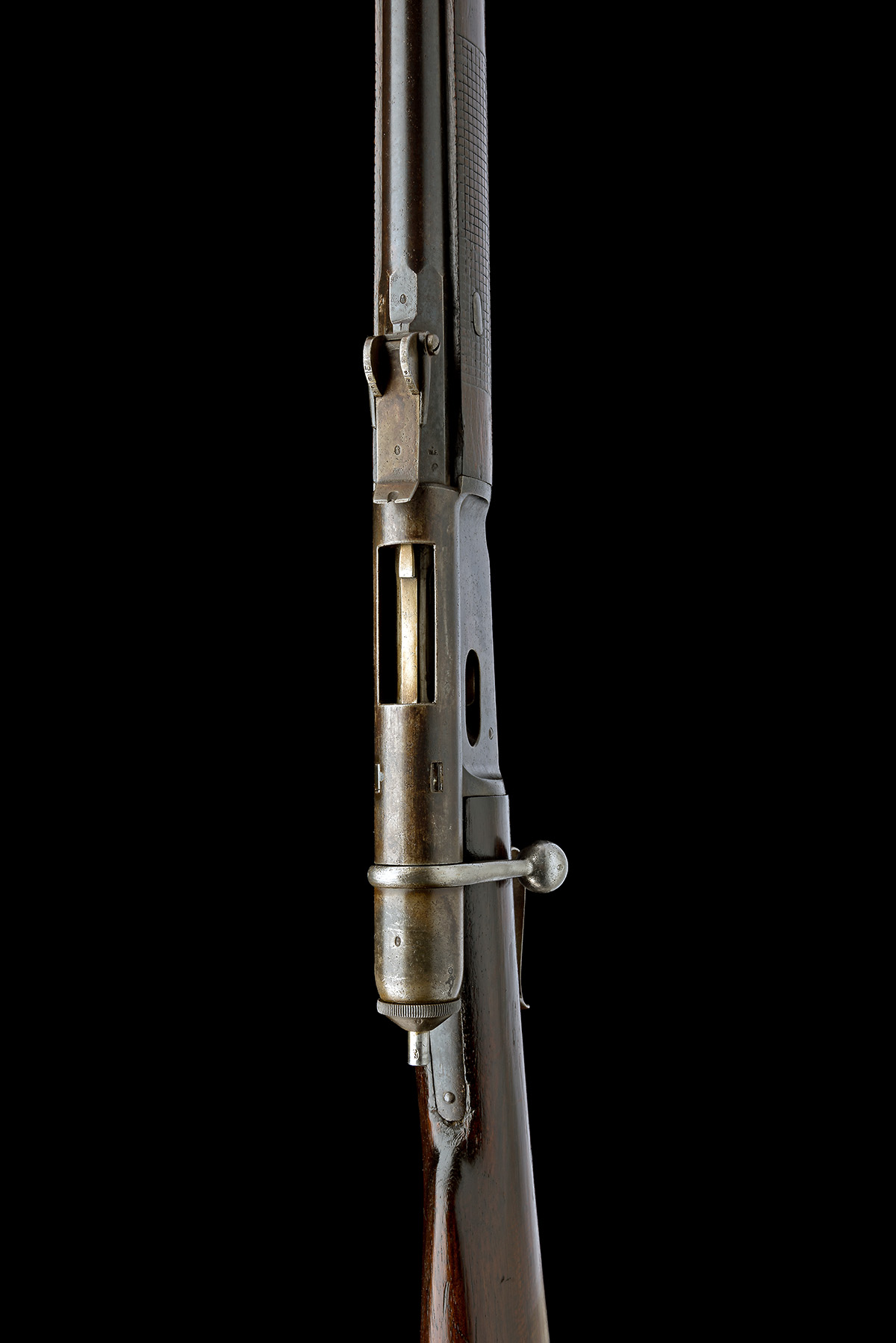 A 10.4mm (RIMFIRE) SWISS VETTERLI M1871 'SHARP-SHOOTER' BOLT-ACTION RIFLE, serial no. 9183, - Image 6 of 9