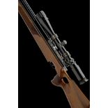 A SCARCE .177 SPORTSMATCH GC2 PRE-CHARGED PNEUMATIC SPORTING AIR-RIFLE WITH LEFT HAND STOCK,