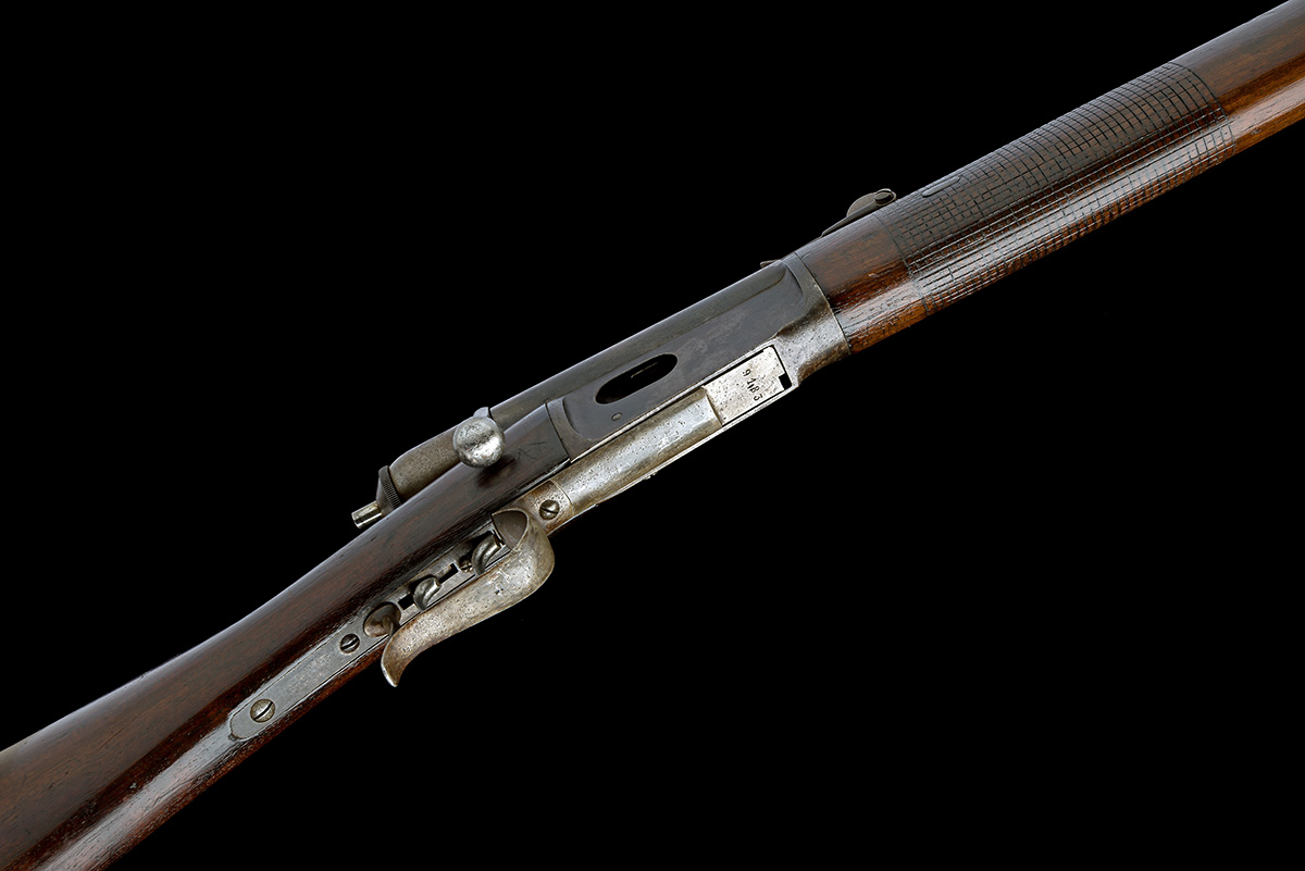 A 10.4mm (RIMFIRE) SWISS VETTERLI M1871 'SHARP-SHOOTER' BOLT-ACTION RIFLE, serial no. 9183, - Image 3 of 9