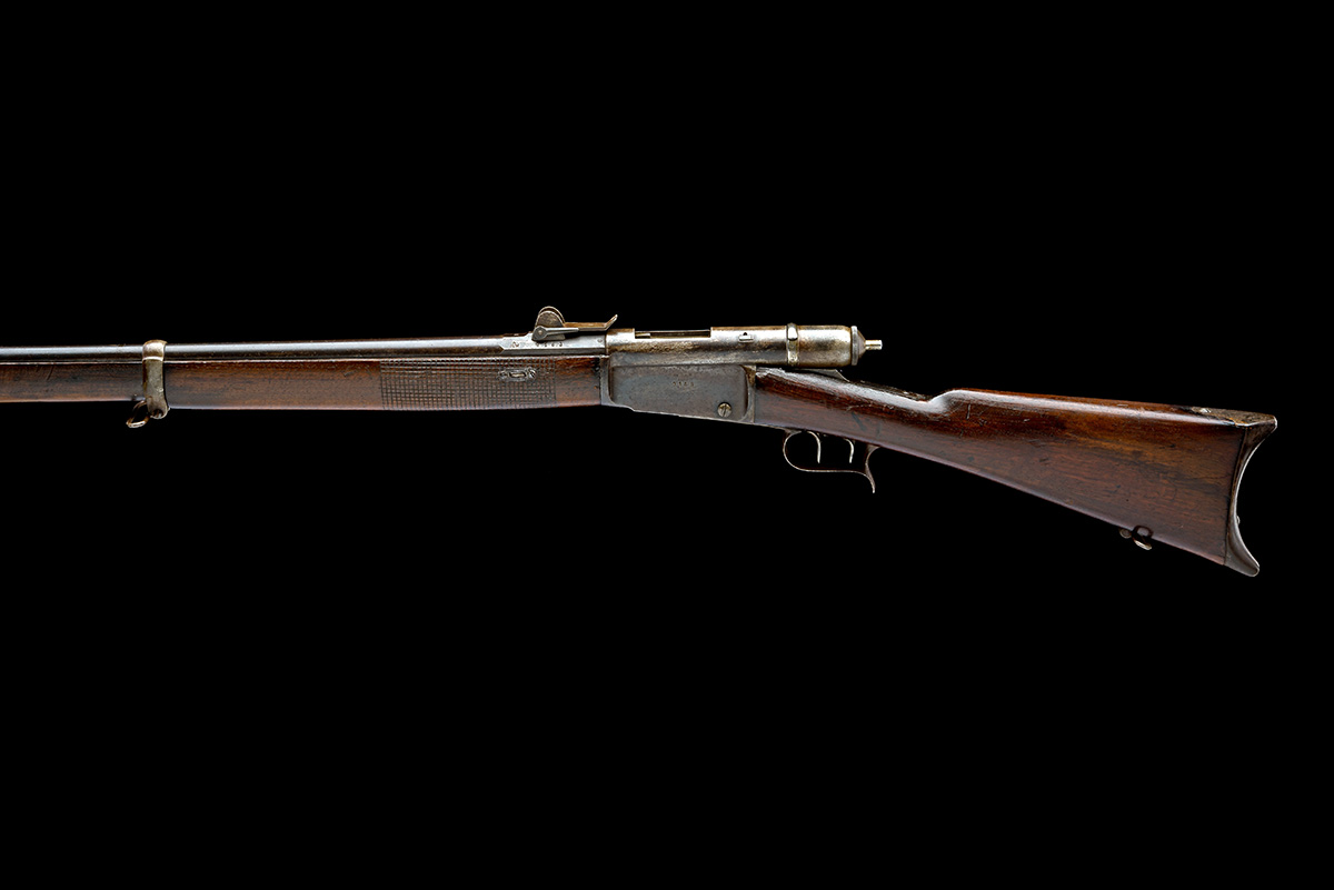 A 10.4mm (RIMFIRE) SWISS VETTERLI M1871 'SHARP-SHOOTER' BOLT-ACTION RIFLE, serial no. 9183, - Image 2 of 9