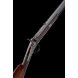 A .600 PERCUSSION SINGLE-SHOT PARK RIFLE SIGNED W. MACLAUGHLAN, EDINBURGH, no visible serial number,