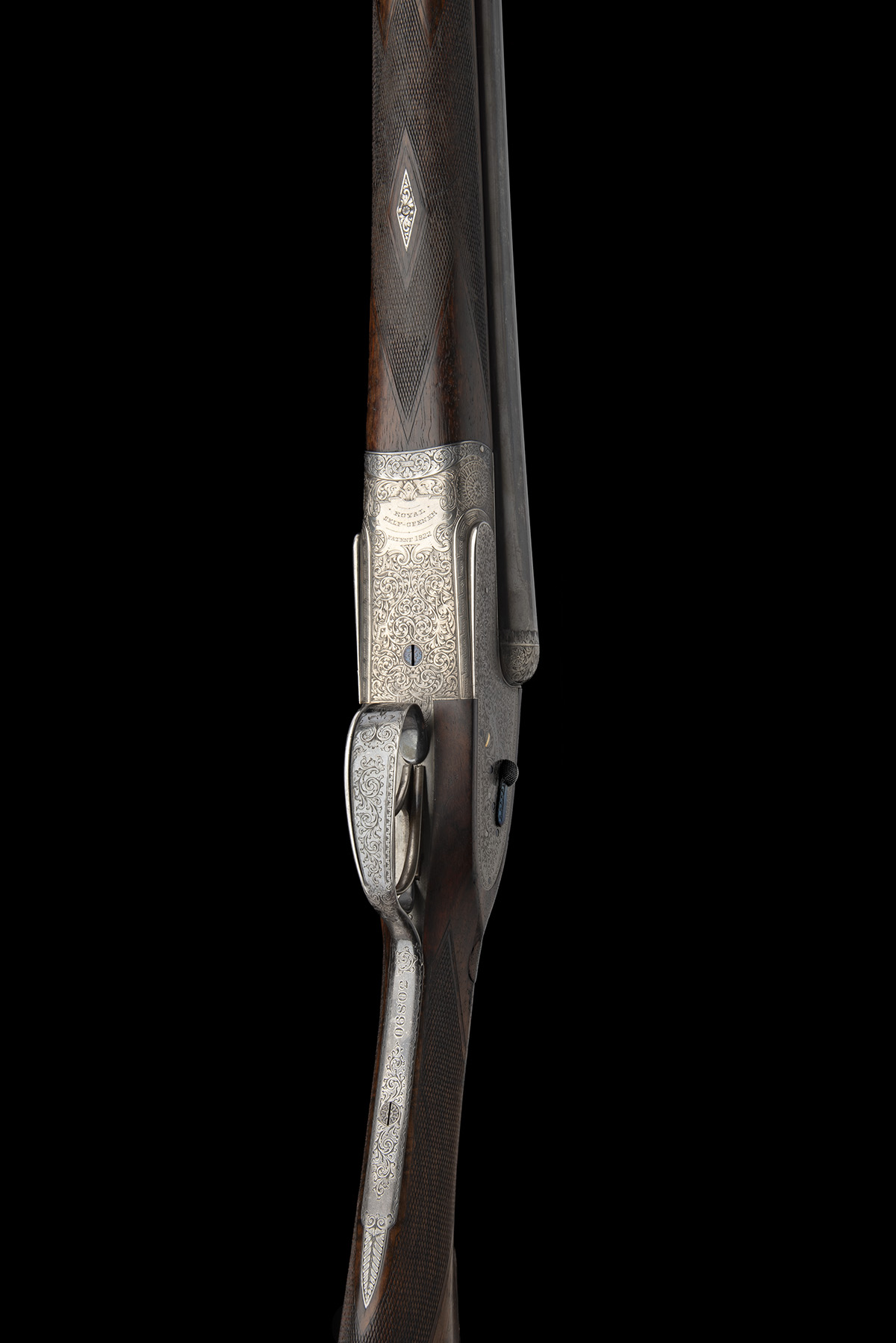 HOLLAND & HOLLAND A 12-BORE 'ROYAL' SELF-OPENING HAND-DETACHABLE SIDELOCK EJECTOR, serial no. 30890, - Image 3 of 7