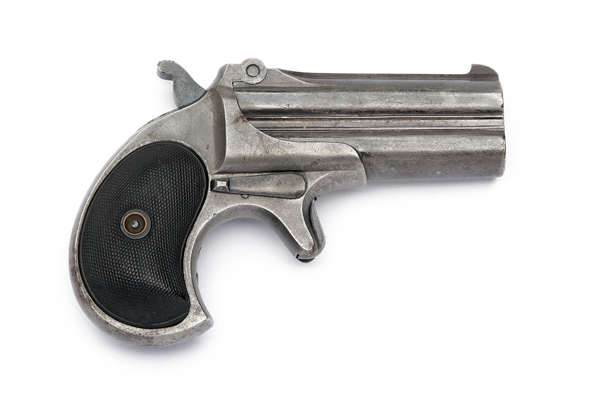 A .41 (RIMFIRE) REMINGTON DOUBLE-DERRINGER VEST PISTOL, serial no. 259, late production circa - Image 2 of 6