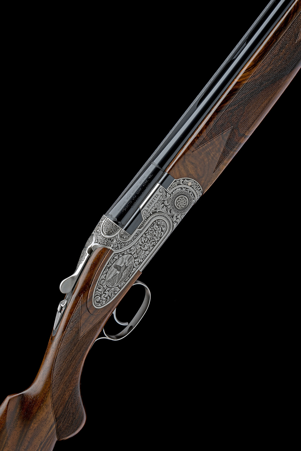 P. BERETTA A 12-BORE '687EELL CLASSIC' SINGLE-TRIGGER SIDEPLATED OVER AND UNDER EJECTOR, serial