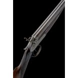 ADAMS'S PATENT SMALL ARMS COMPANY A 12-BORE HORSLEY 1863 'NO.2 PATENT' PULL-BACK TOPLEVER SNAP-