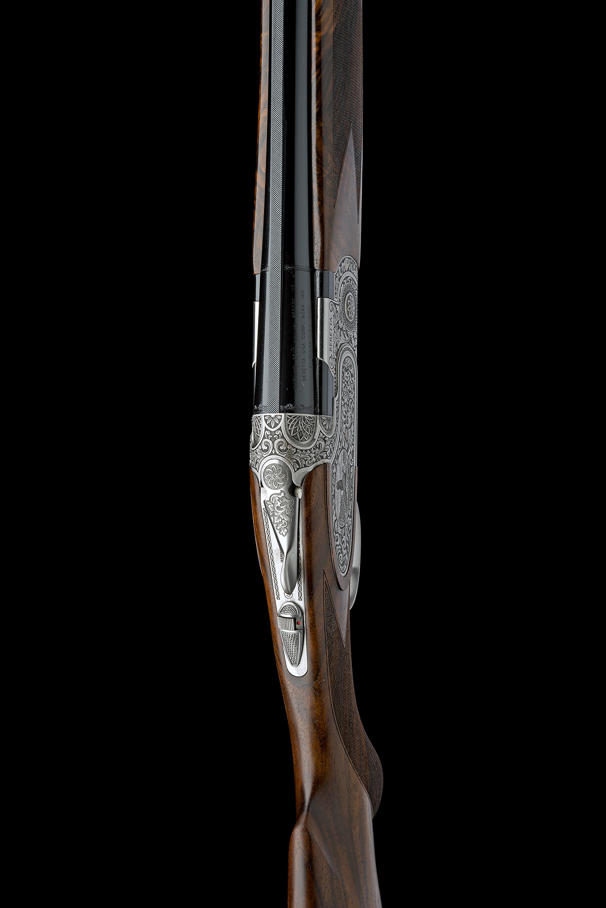 P. BERETTA A 12-BORE '687EELL CLASSIC' SINGLE-TRIGGER SIDEPLATED OVER AND UNDER EJECTOR, serial - Image 4 of 8