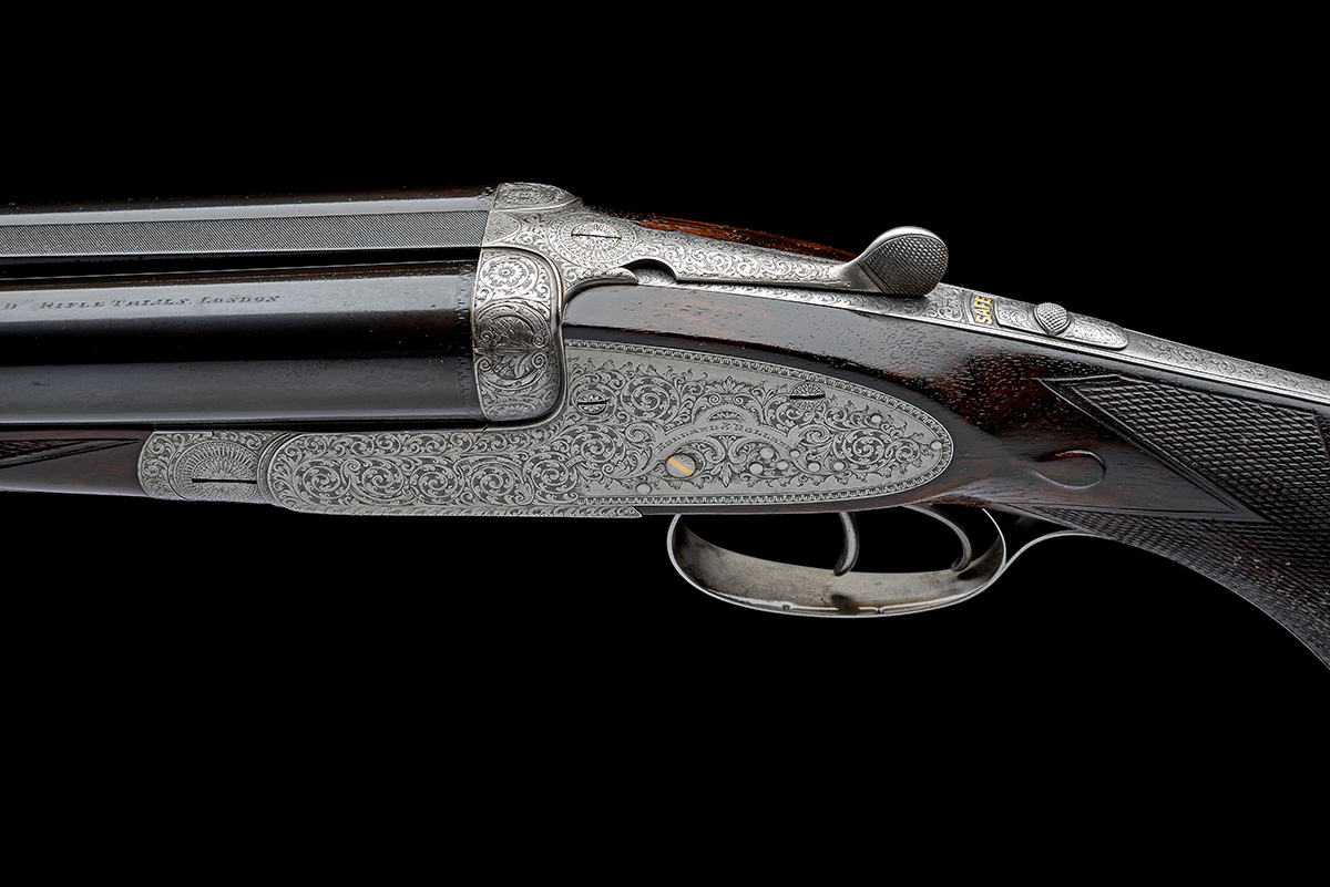 HOLLAND & HOLLAND A .577 (3IN.) BLACK POWDER EXPRESS 'ROYAL' SIDELOCK NON-EJECTOR DOUBLE RIFLE, - Image 4 of 4
