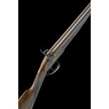 JAMES PURDEY, LONDON A 14-BORE PERCUSSION DOUBLE-BARRELLED SPORTING GUN, serial no. 4127, for