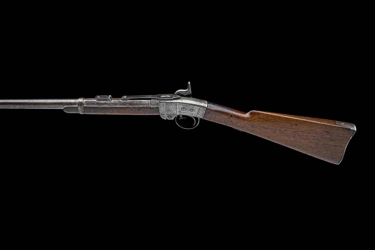 A .50 SMITHS PATENT CAPPING BREECH-LOADING CARBINE OF THE AMERICAN CIVIL WAR, serial no. 3769, circa - Image 2 of 4