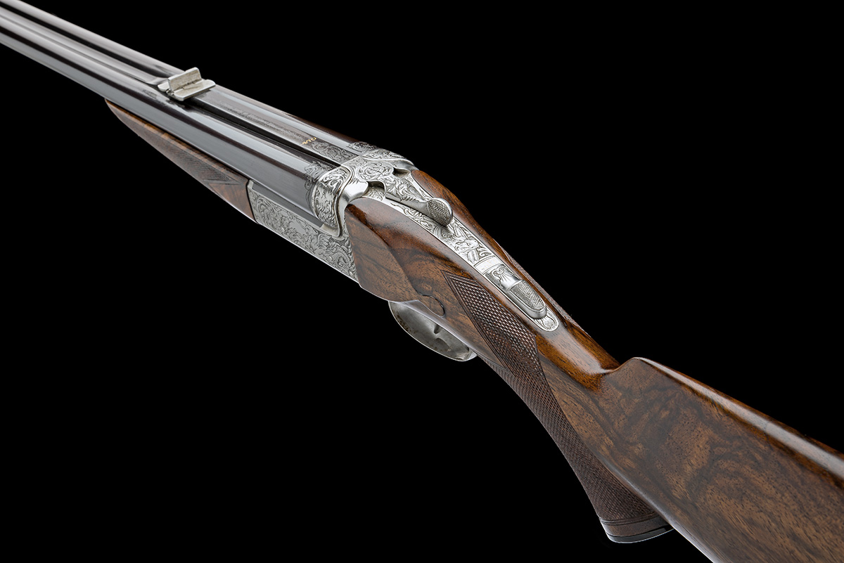 TERENCE A SMITH A VIRTUALLY COMPLETED .470 (FLANGED) NITRO EXPRESS BOXLOCK NON-EJECTOR DOUBLE RIFLE, - Image 8 of 10