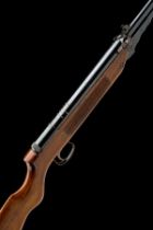 A RARE FIRST MODEL .177 WEBLEY & SCOTT MK3 UNDER-LEVER AIR-RIFLE WITH 'DOUBLE PULL' TRIGGER,