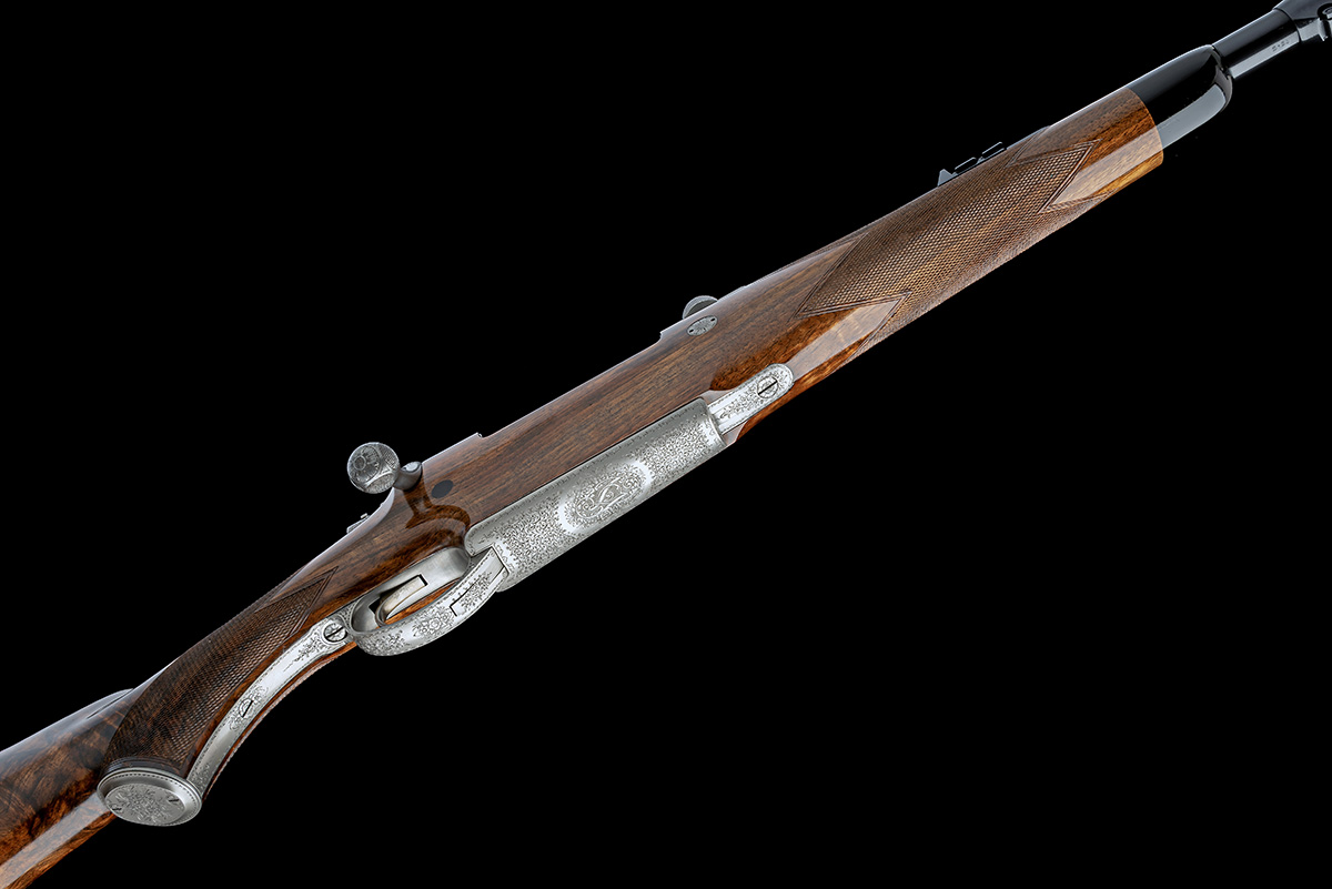 RITTERBUSCH A FINE .450 RIGBY DOUBLE SQUARE-BRIDGE BOLT-MAGAZINE ...