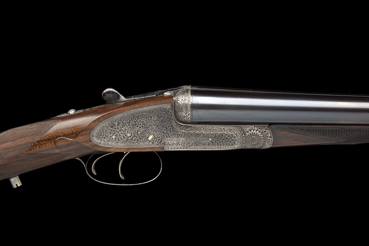 HOLLAND & HOLLAND A 12-BORE 'ROYAL' HAND-DETACHABLE SIDELOCK EJECTOR, serial no. 25112, for 1910, - Image 5 of 7