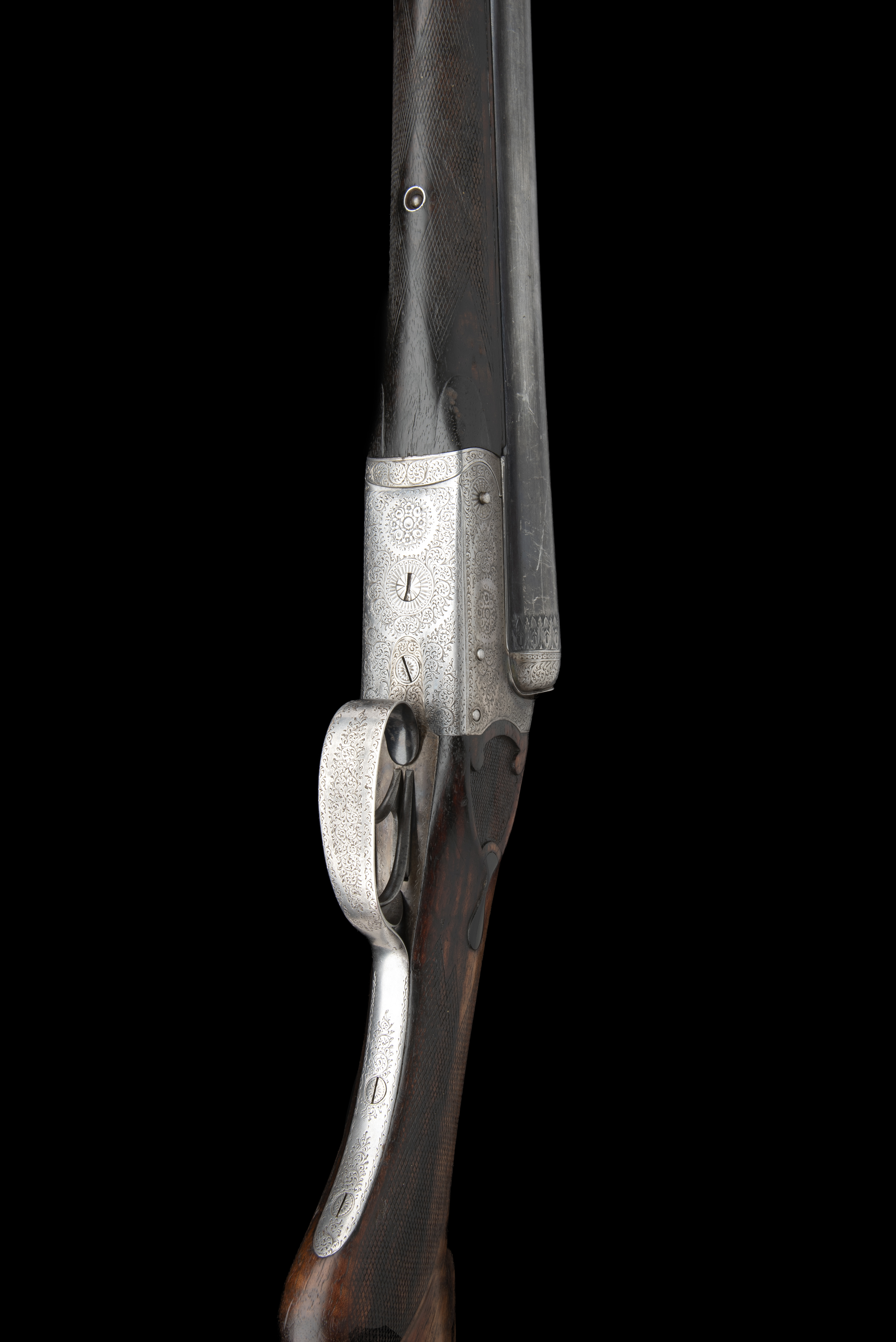 C. G. BONEHILL A 12-BORE BOXLOCK EJECTOR, serial no. 6203, circa 1905, 30in. nitro reproved barrels, - Image 3 of 9