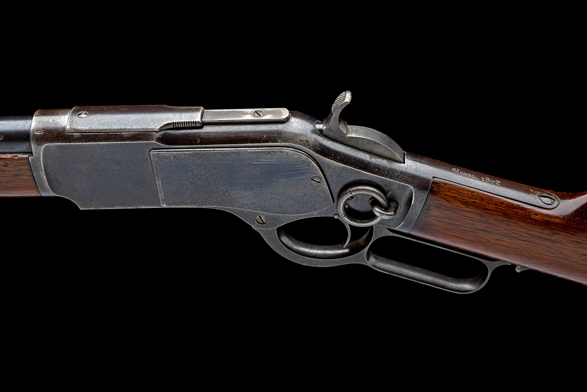 WINCHESTER A .44-40 'MODEL 1873' LEVER-ACTION REPEATING SPORTING CARBINE, serial no. 77959, for - Image 4 of 8