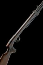 A PRE WORLD WAR ONE .177 BSA LINCOLN JEFFERIES PATENT UNDER-LEVER AIR-RIFLE, serial no. 7672, for