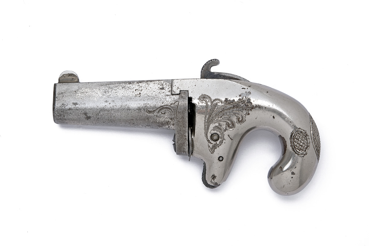 A .41 (RIMFIRE) COLT No.1 DERRINGER VEST PISTOL, serial no. 846, probably first year of manufacture, - Image 2 of 4