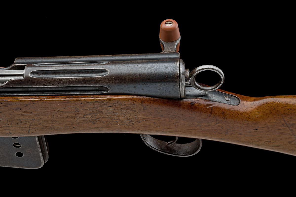 A 7.5x53mm (SWISS) SCHMIDT RUBIN M1889 STRAIGHT-PULL SERVICE RIFLE, serial no. 45549, circa 1895, - Bild 4 aus 4