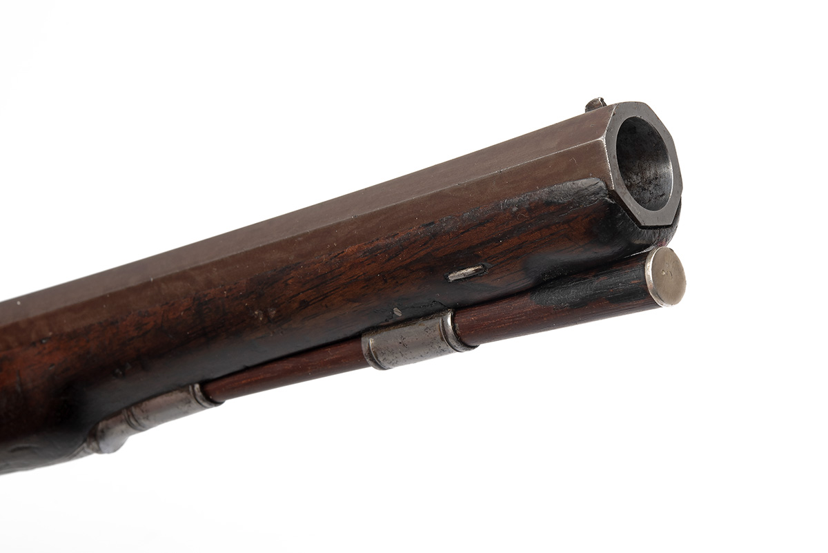 A FINE CASED PAIR OF 20-BORE FLINTLOCK DUELLING PISTOLS SIGNED WALLACE, DUBLIN, no visible serial - Image 7 of 10