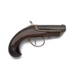 A SCARCE .41 (RIMFIRE) WILLIAMSON PATENT DERRINGER VEST PISTOL, serial no. 677, made by North