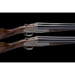 ASPREY A PAIR OF FRENETTE-ENGRAVED 12-BORE SINGLE-TRIGGER SELF-OPENING PINLESS SIDELOCK EJECTORS,