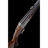 TERENCE A SMITH A VIRTUALLY COMPLETED .375 H & H MAGNUM (RIMLESS) BOXLOCK NON-EJECTOR DOUBLE