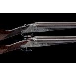 CHARLES LANCASTER A PAIR OF 12-BORE ASSISTED-OPENING BACK-ACTION SIDELOCK EJECTORS, serial no.