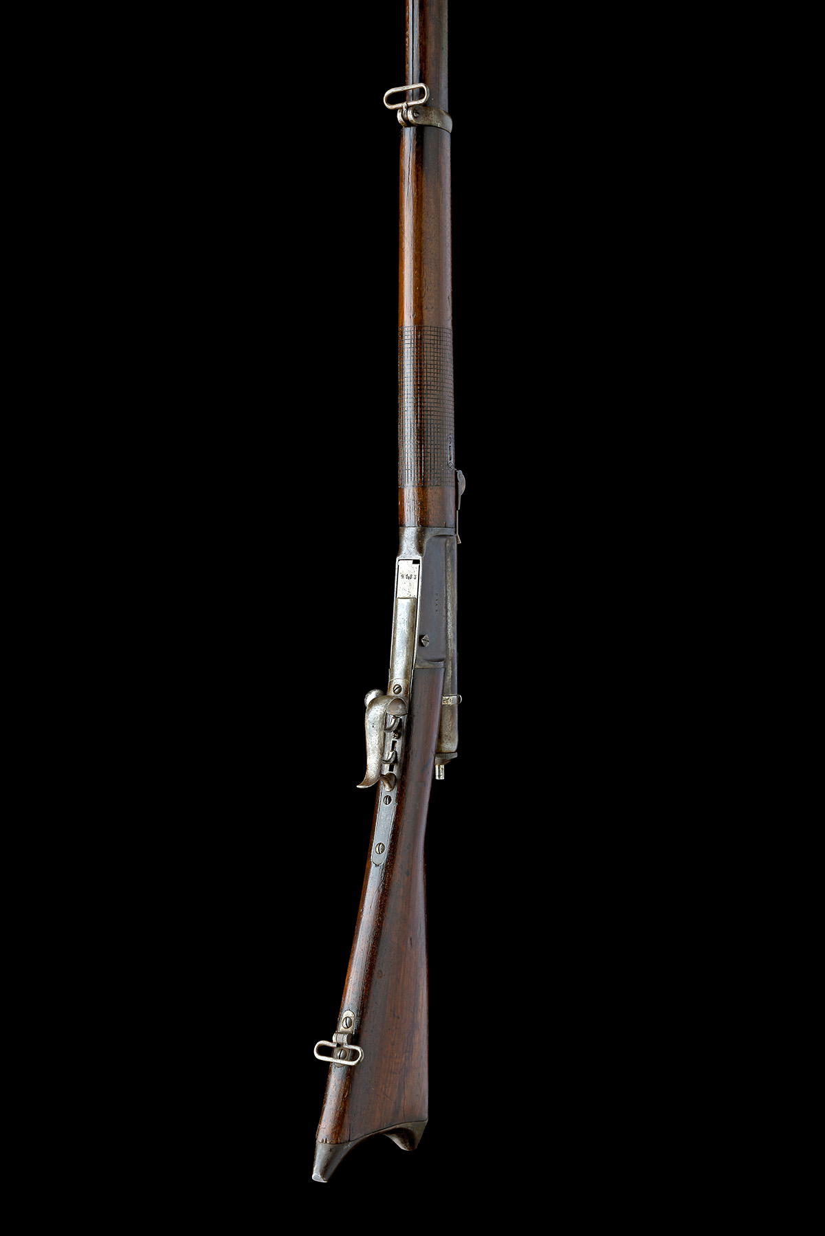 A 10.4mm (RIMFIRE) SWISS VETTERLI M1871 'SHARP-SHOOTER' BOLT-ACTION RIFLE, serial no. 9183, - Image 8 of 9