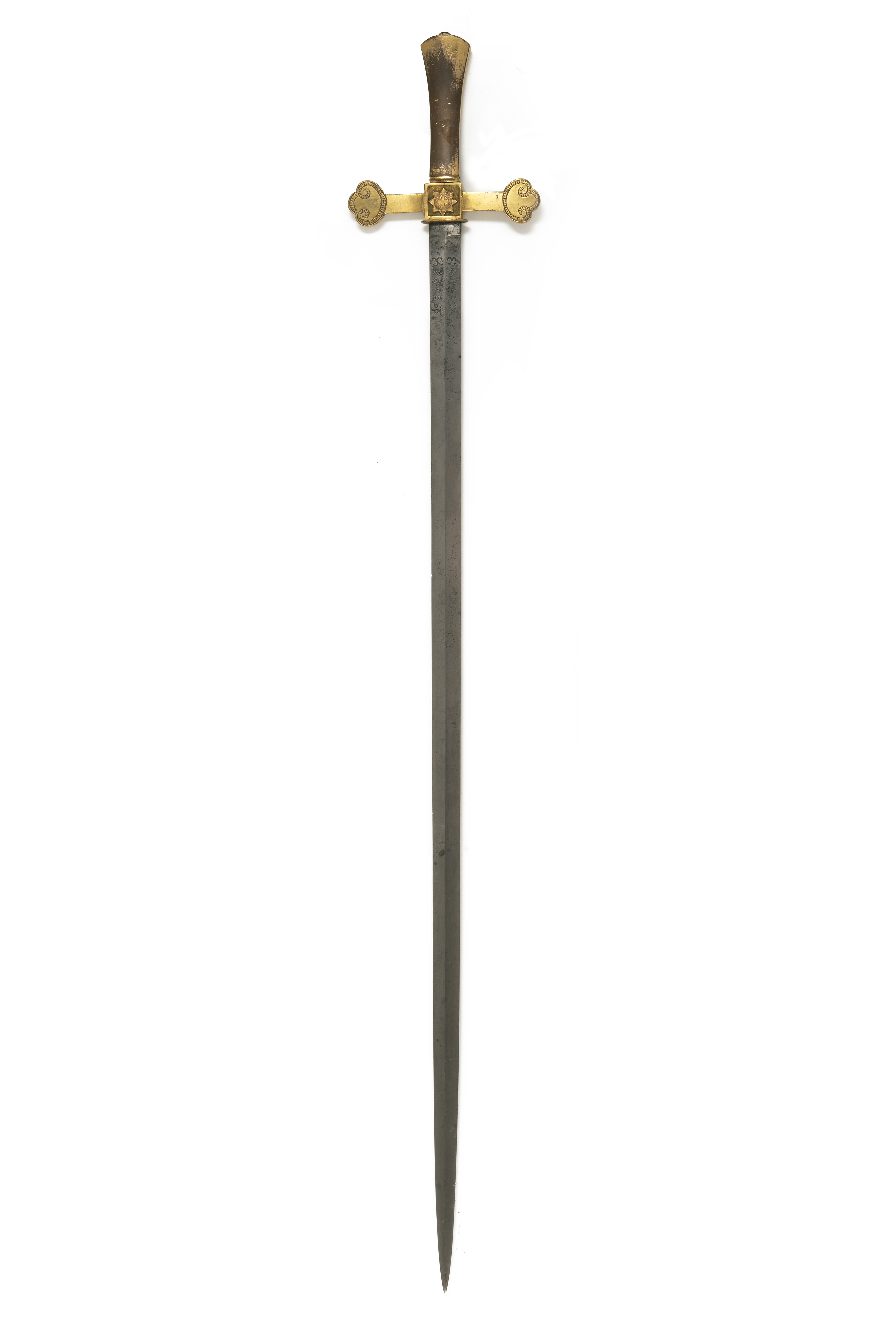 A RARE SWORD FOR THE 'KNIGHTS OF WINDSOR' SIGNED PROSSER, LONDON, specifically the Coldstream Guards