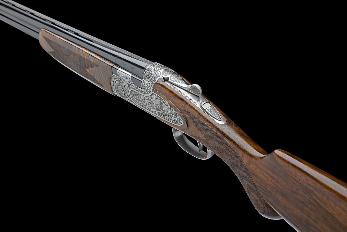 P. BERETTA A 12-BORE '687EELL CLASSIC' SINGLE-TRIGGER SIDEPLATED OVER AND UNDER EJECTOR, serial - Image 8 of 8