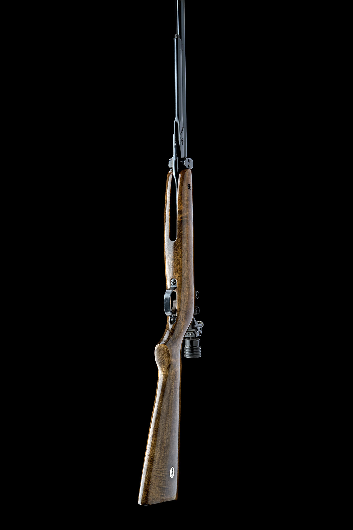 A GOOD LATE MODEL .177 WEBLEY & SCOTT MK3 SUPERTARGET UNDER-LEVER AIR-RIFLE, serial no. F675, for - Image 8 of 9