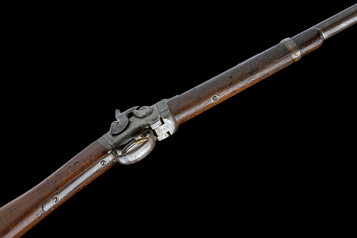 A .50 SMITHS PATENT CAPPING BREECH-LOADING CARBINE OF THE AMERICAN CIVIL WAR, serial no. 3769, circa - Image 3 of 4