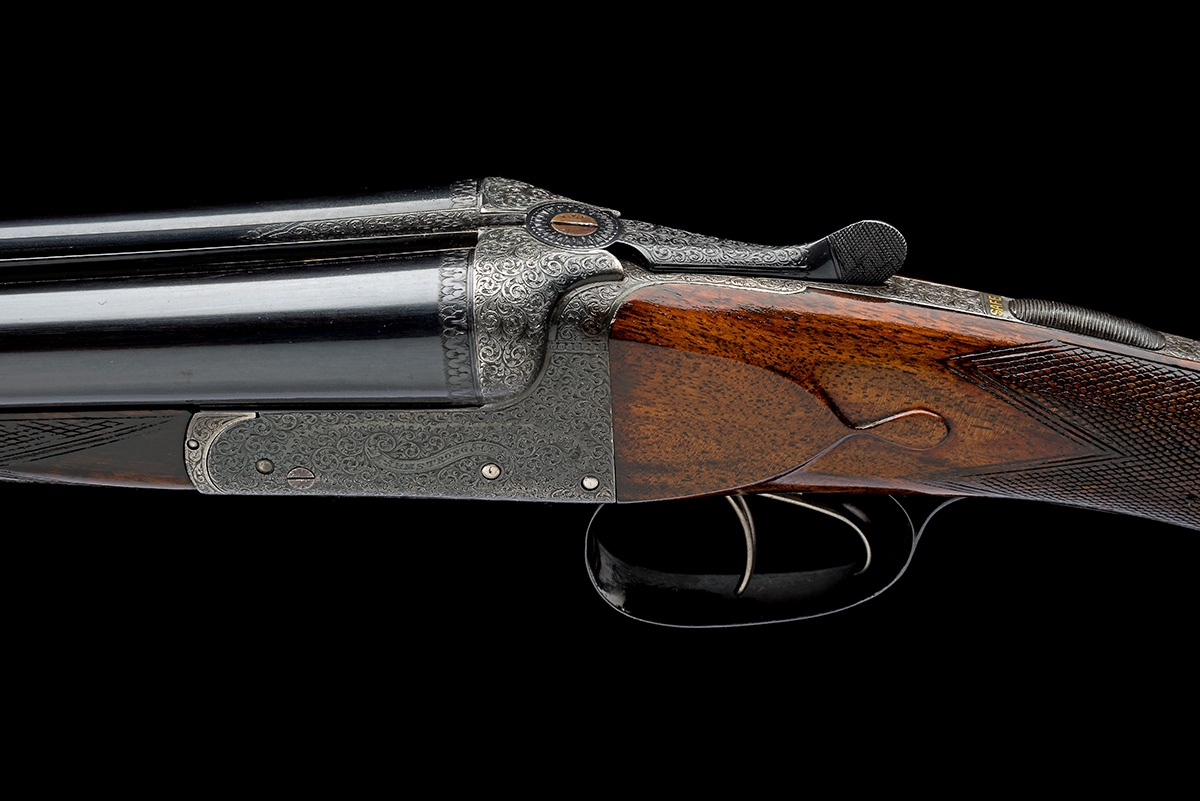 ARMSTRONG & CO. A 12-BORE BOXLOCK EJECTOR, serial no. 41046, circa 1900, 30in. nitro reproved - Image 4 of 9