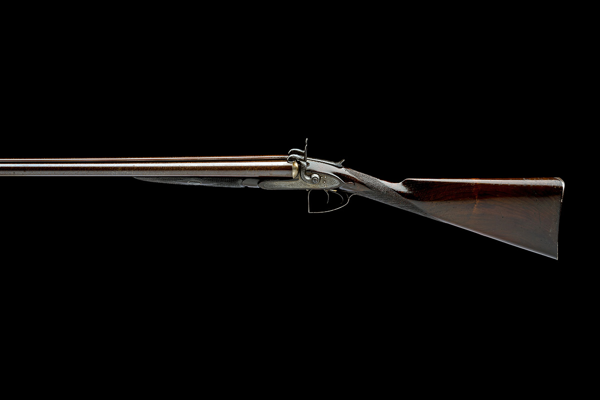 THOMAS HORSLEY A 12-BORE 1863 'NO.2 PATENT' ACTION SLIDING-BOLT SINGLE BITE SNAP-ACTION PULL-BACK - Image 2 of 8