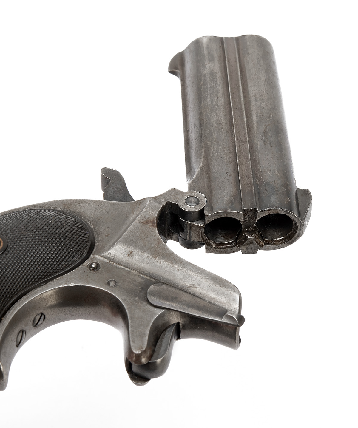 A .41 (RIMFIRE) REMINGTON DOUBLE-DERRINGER VEST PISTOL, serial no. 259, late production circa - Image 3 of 6